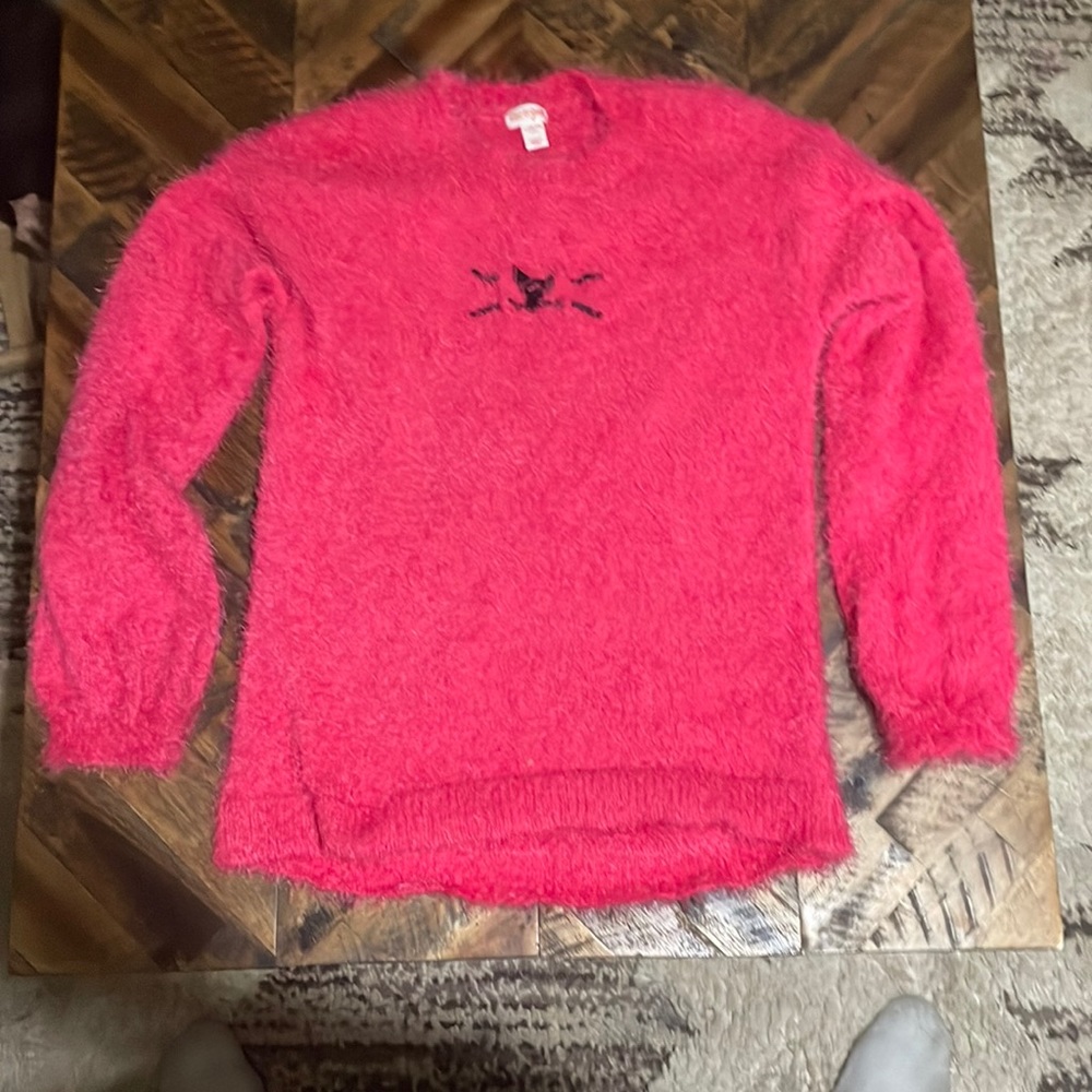 Cat and Jack kid’s large 10/12 pink sweater